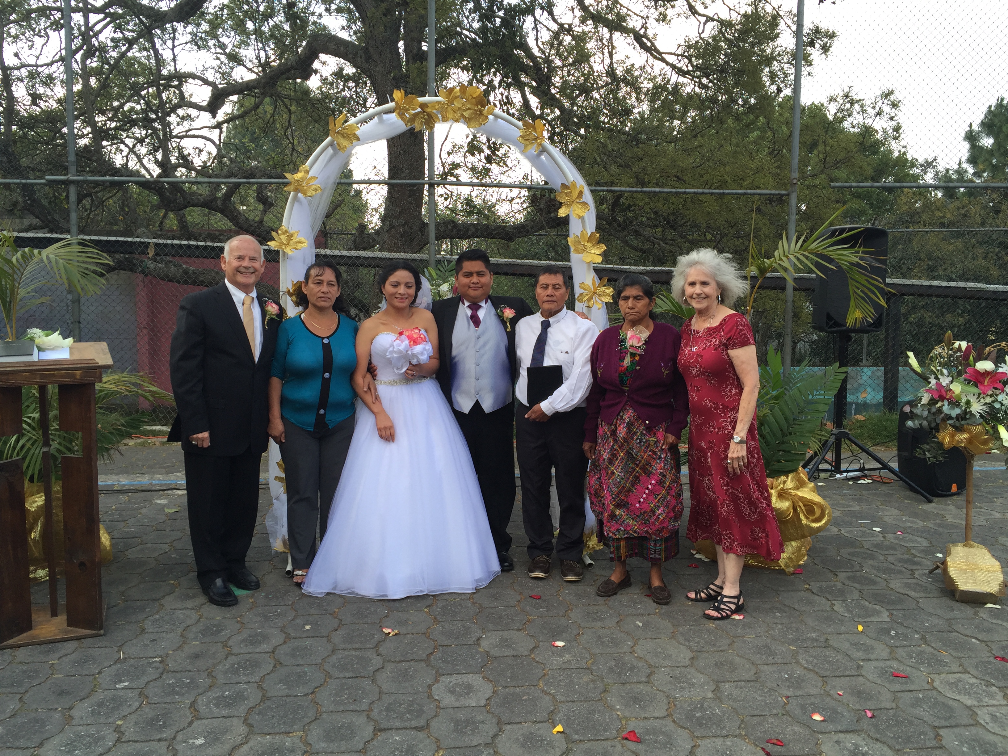 The parents with Jacob and Ana Ruth