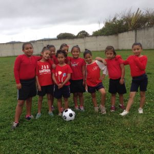 Our younger soccer team